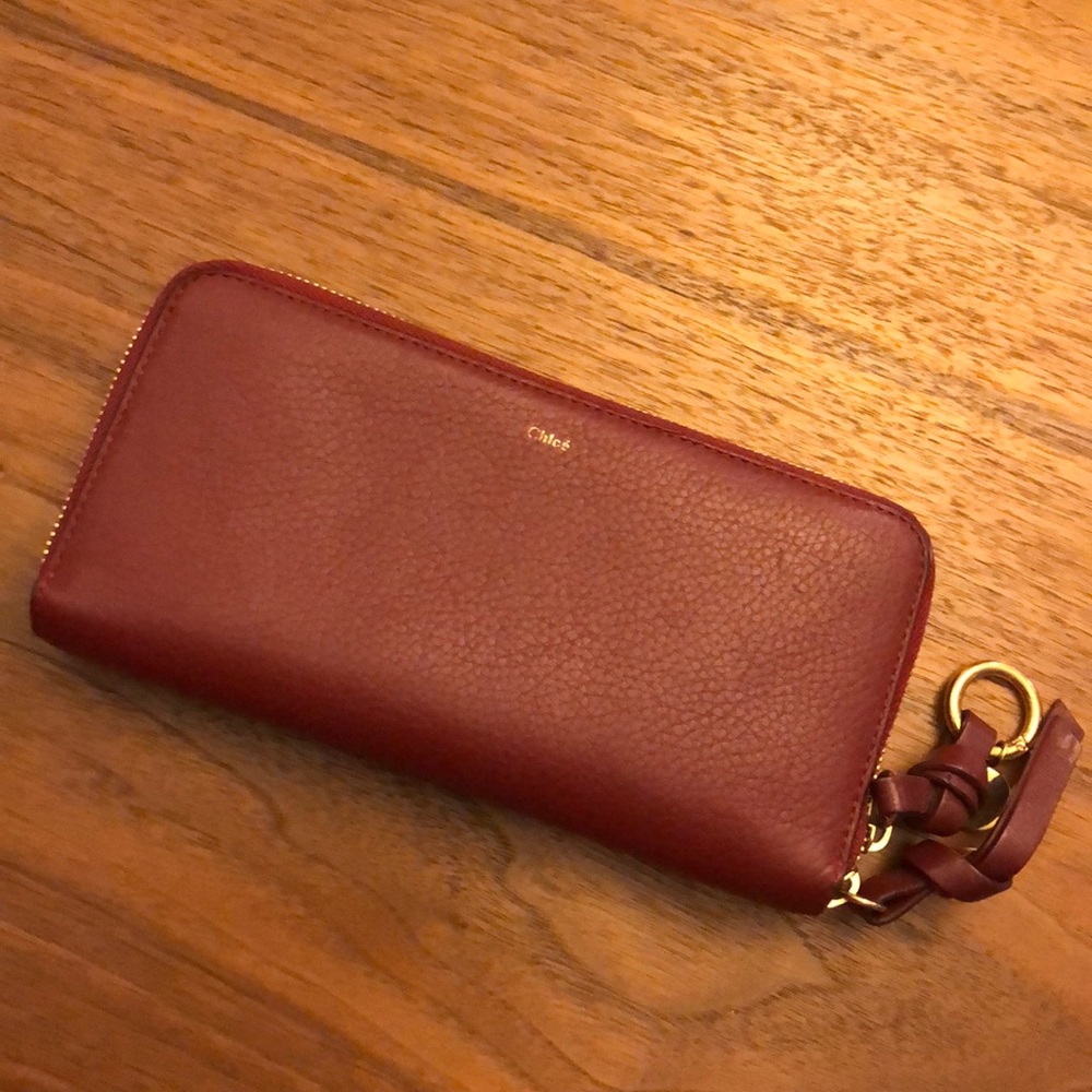 Chloe Zip Around Wallet - Like New!
